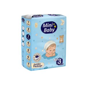 حفاظة اطفال ميني بيبي رقم 3