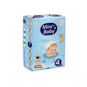 حفاظة اطفال ميني بيبي رقم 4